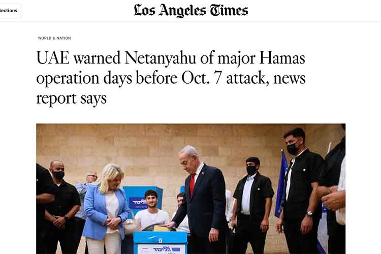 screenshot of article