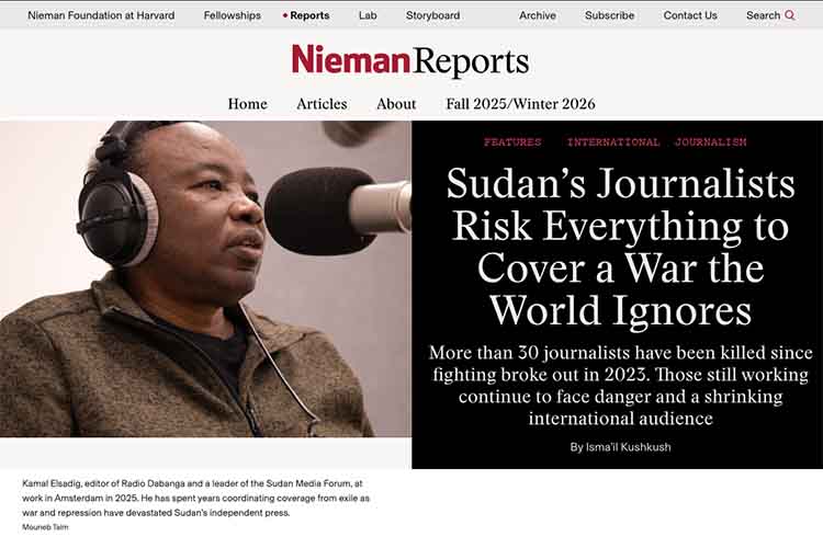 screenshot of article