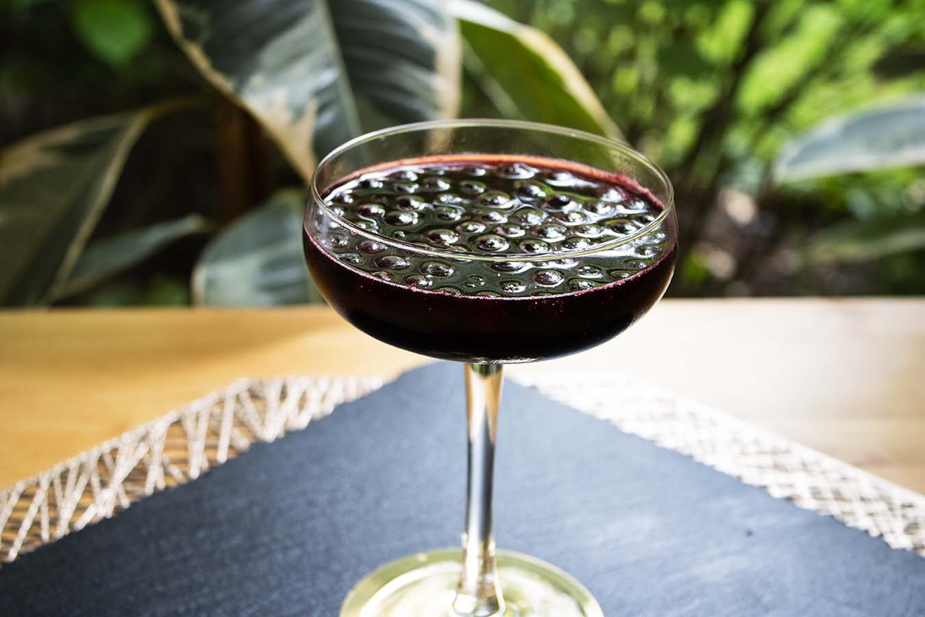 Black and Blue Mocktail