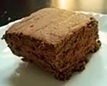 The first chocolate gingerbread mousse cake I made back in 2012