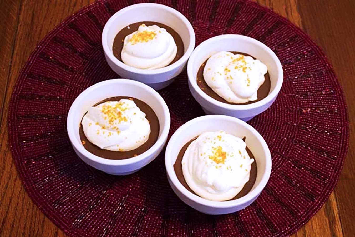 Chocolate Orange Pots