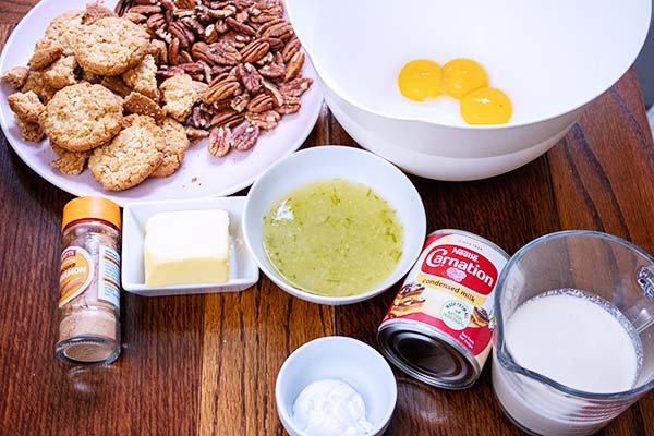 Ingredients-for-mini key lime pies