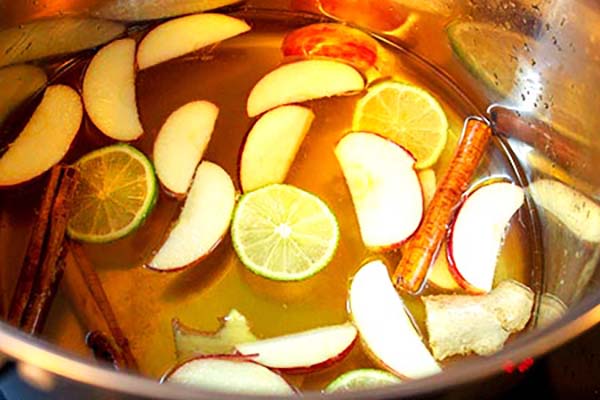 Mulled White Wine mulling