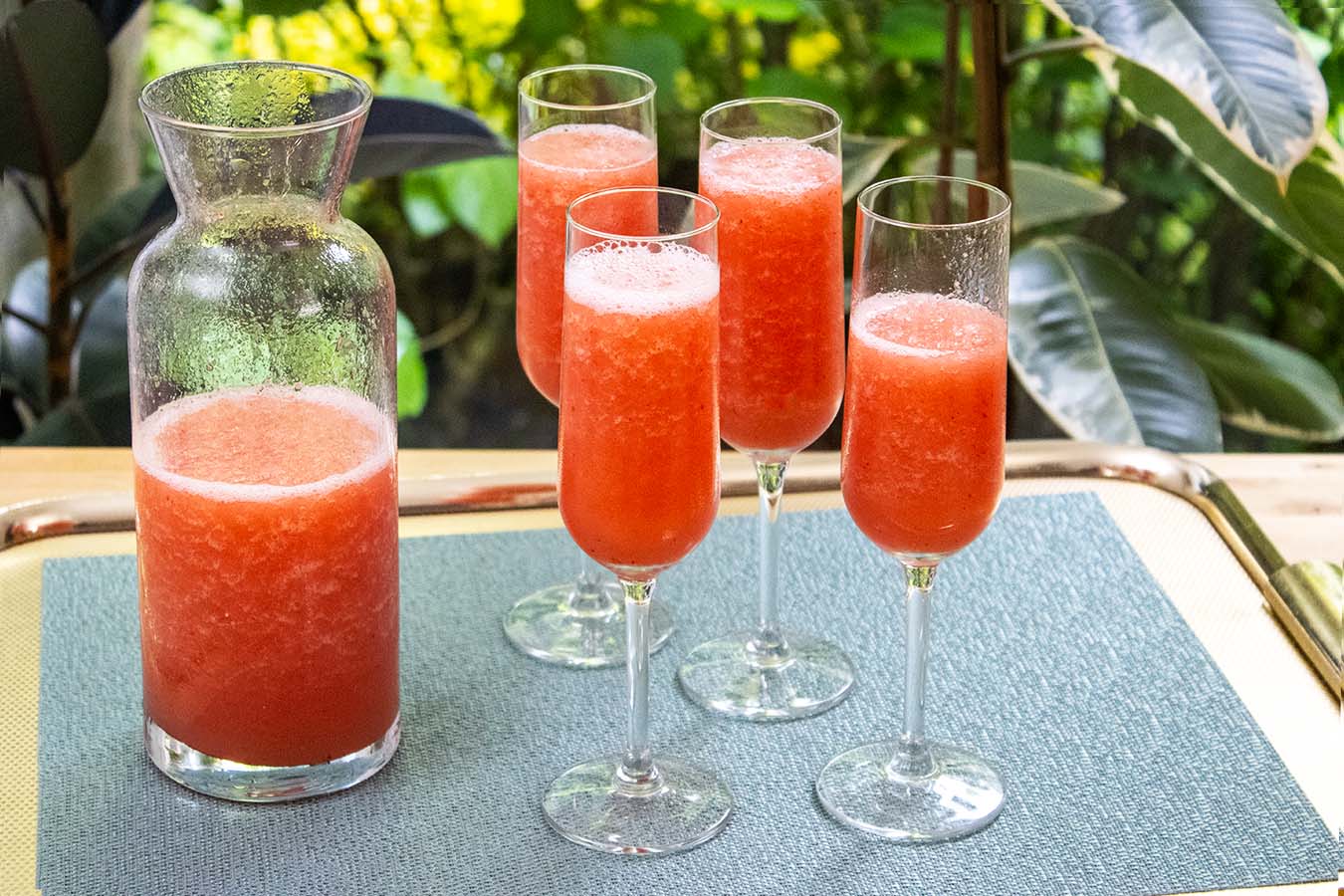 Strawberry Velvet Cocktail