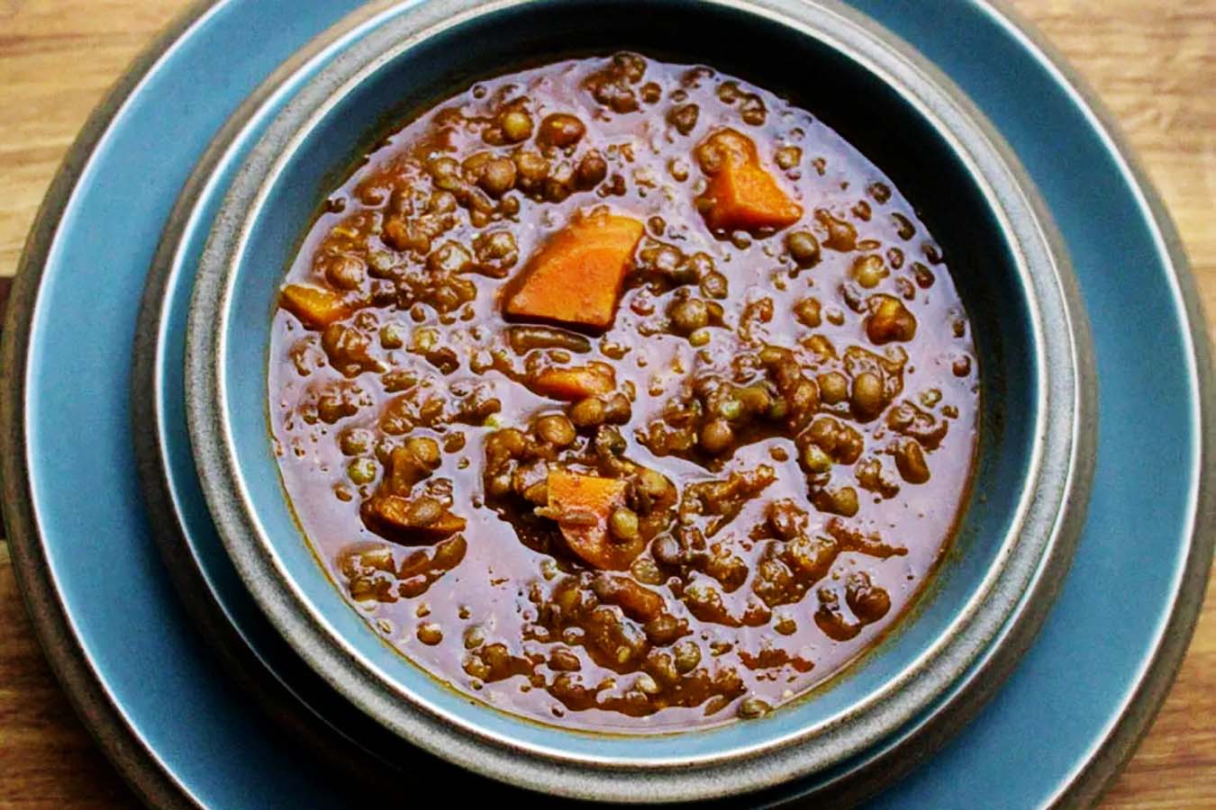 Tomato and Puy Lentil Soup