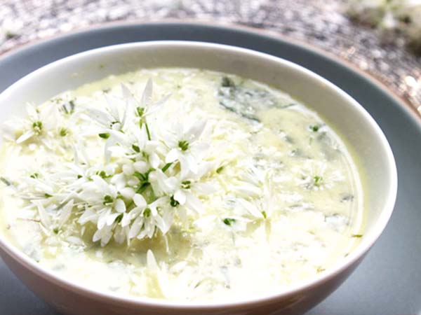 A bowl of Wild Garlic Soup