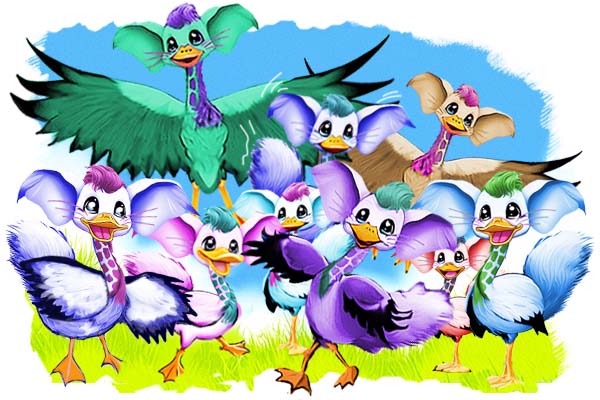 A bunch of Huboboloolaabas