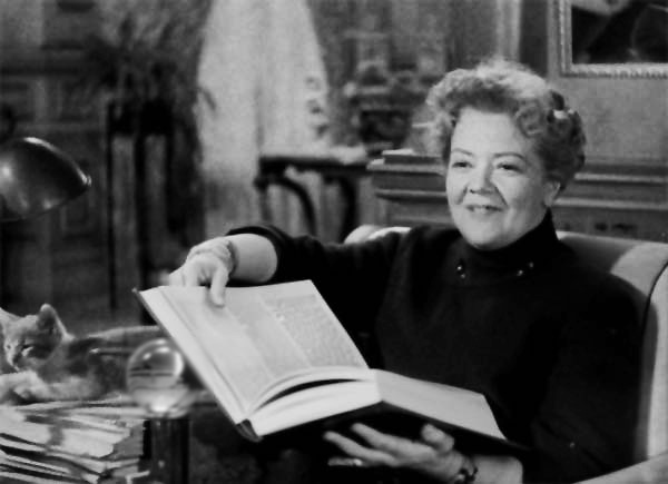 Mrs Mitchell reading