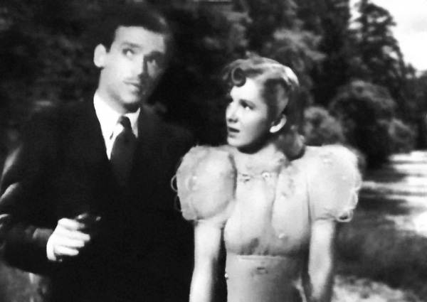 Peter and Ann out in the country.